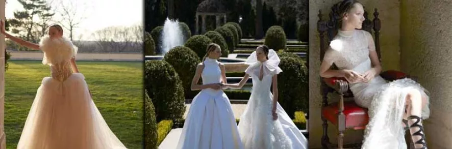 Désir à l`Anglaise – Ausschnitt der Vera Wang Collection